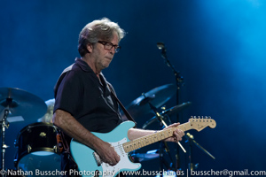 During the Eric Clapton concert